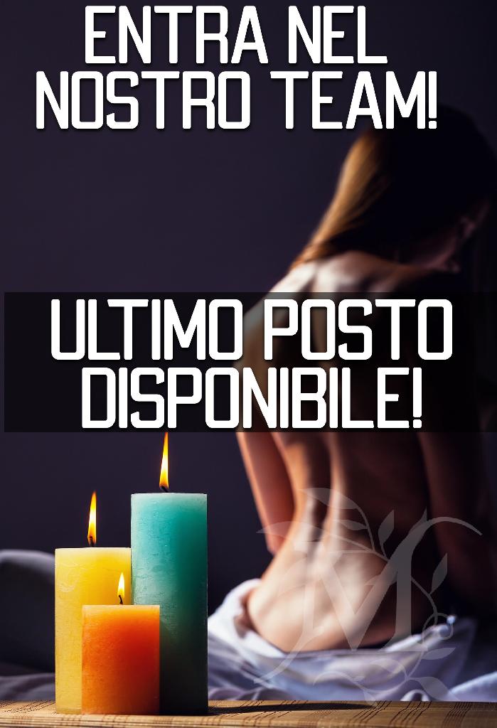 Cercasi massaggiatrice 1